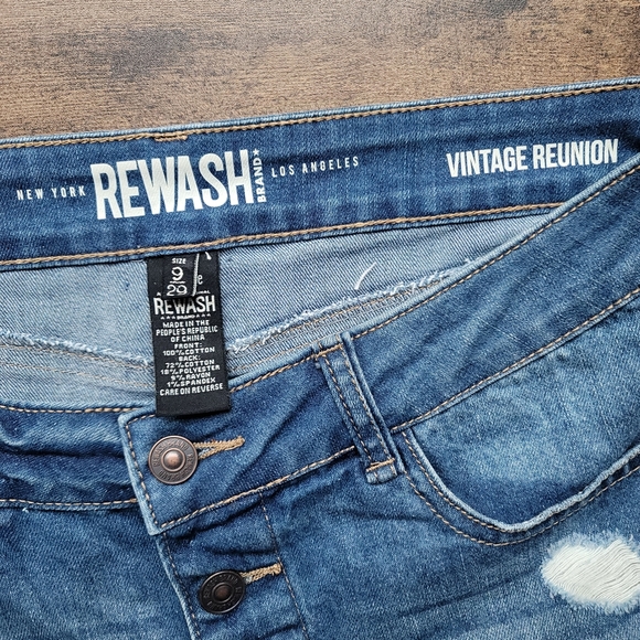 Denim Jean Skirt by Rewash Size 9 - Picture 5 of 5